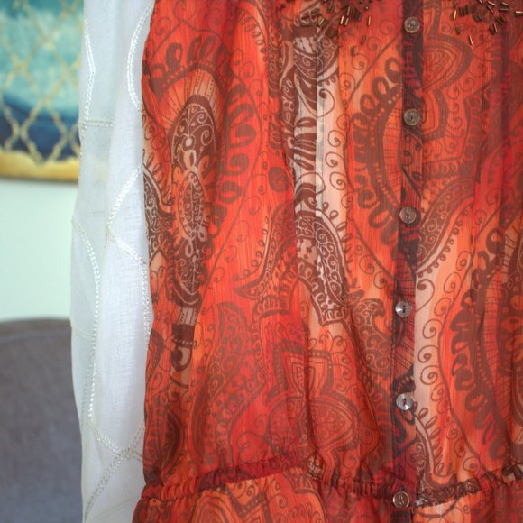 Bundle ✨2/$15 Lauren Conrad Fake Button Down Tank | Spaghetti Strap Tank - Picture 4 of 7